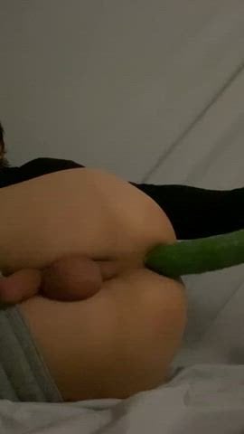 Listen to me moan from my cucumber